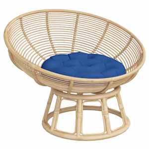 vidaXL Okrągła poduszka, kolor szafirowy, &Oslash; 60 x11 cm, tkanina Oxford