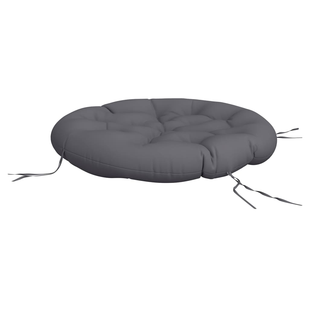 vidaXL Zitkussen rond Ø 100x11 cm oxford stof antracietkleurig, foto 2
