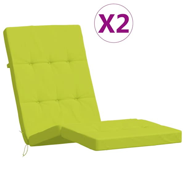 vidaXL terrassitooli istmepadjad 2 tk, erkroheline, oxford kangas