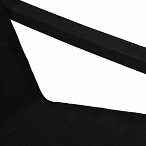 Relaxační křeslo s podnožkou černé textil - obrázek 8