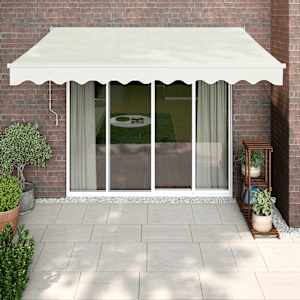 Avtomatsko zložljiva tenda krem 3,5x2,5 m