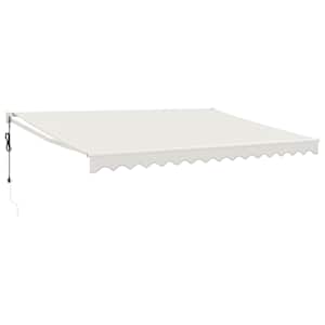 Automatická zatahovací markýza krémová 4,5 x 3 m - obrázek 2