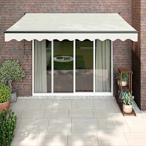 Avtomatsko zložljiva tenda krem 3,5x2,5 m
