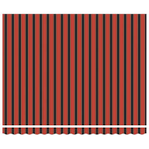 vidaXL Automatska tenda na uvlačenje narančasto-smeđa 4 x 3 m