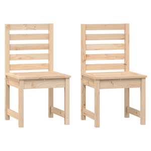 3dílný zahradní bistro set masivní borové dřevo - obrázek 6