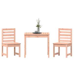 3dílný zahradní bistro set masivní dřevo douglasky - obrázek 4