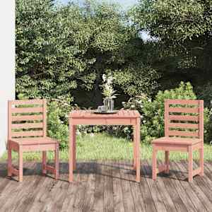 3dílný zahradní bistro set masivní dřevo douglasky - obrázek 1
