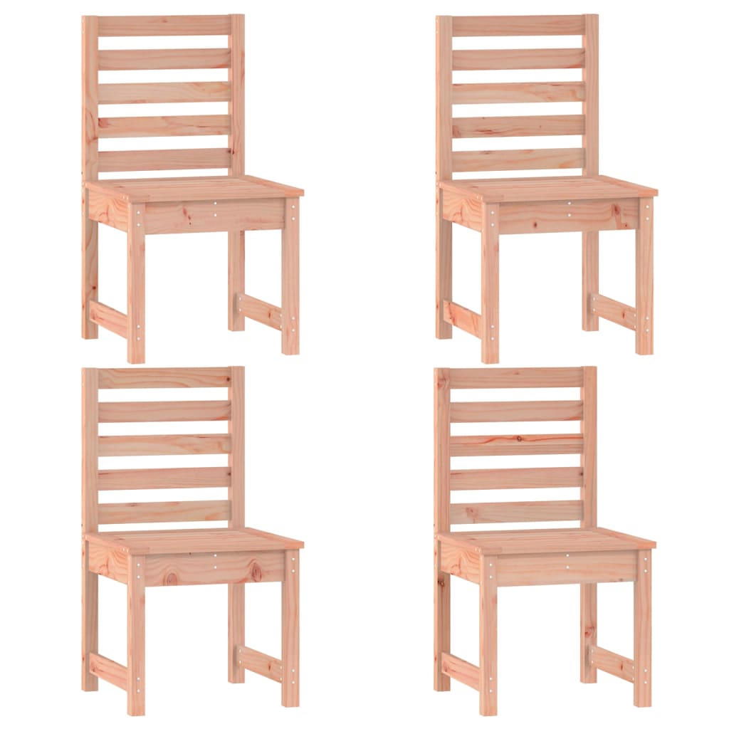 Zestaw mebli ogrodowych drewnianych 82,5x82,5x76 cm + 4 krzesła 50x48x91,5 cm
