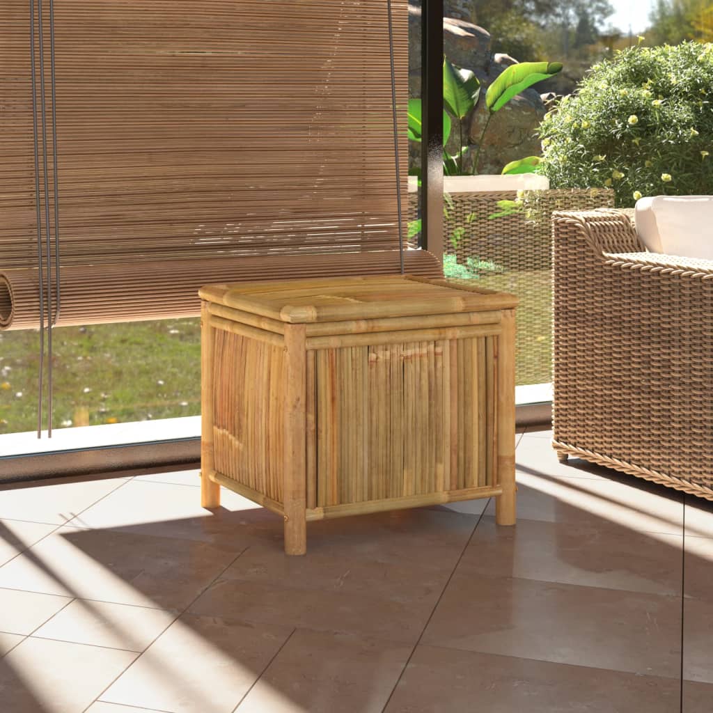 vida XL Gartentruhe 60x 52x 55 cm Bambus
