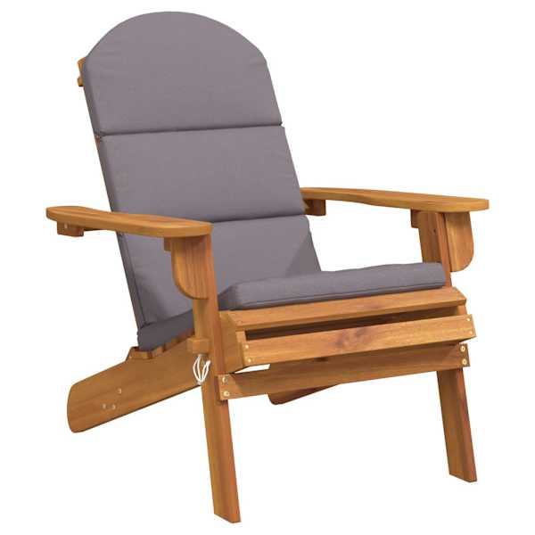 vidaXL Adirondack aiatool patjadega, akaatsiapuit