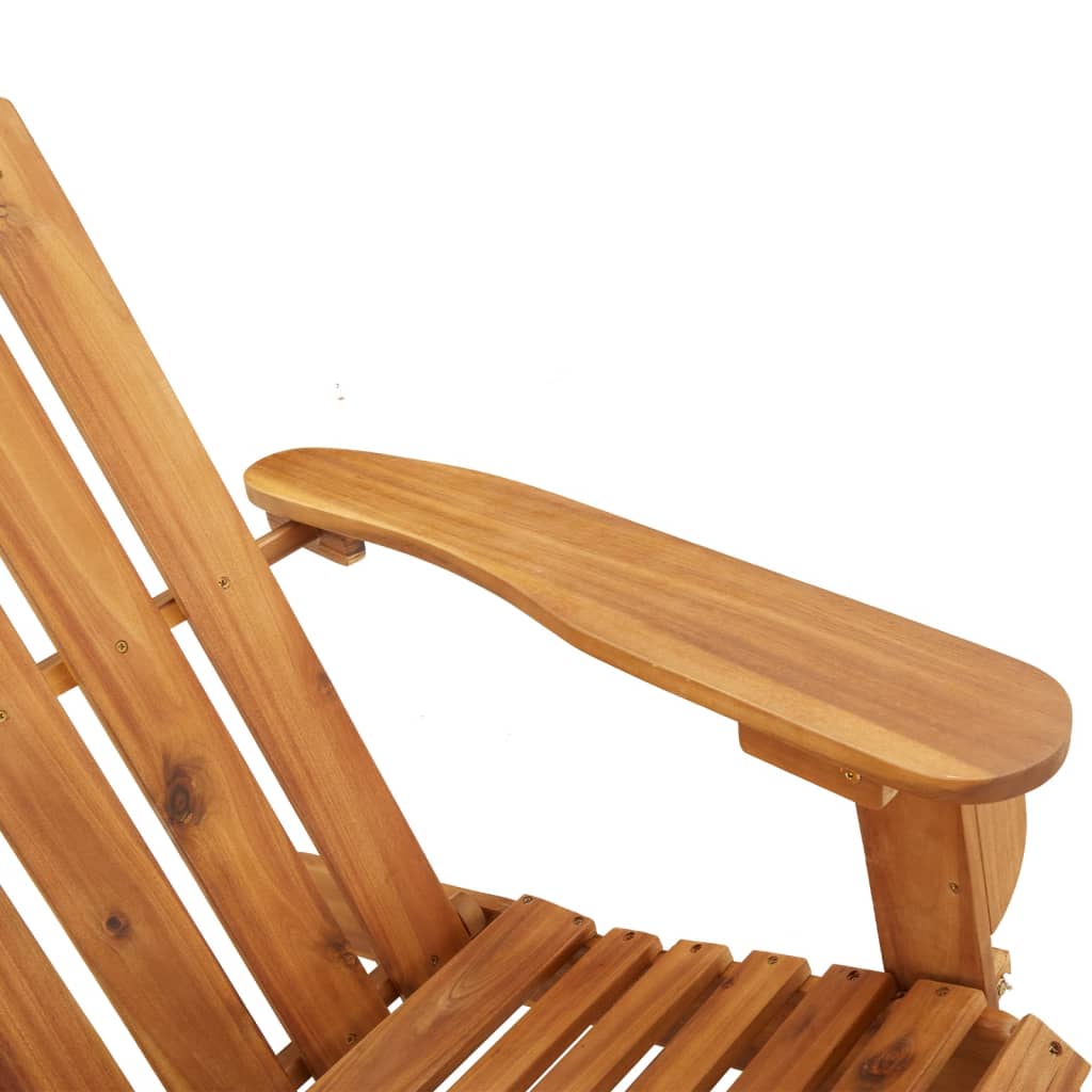 Sedia A Dondolo Adirondack In Legno Massello Di Acacia VidaXL 15 width=274