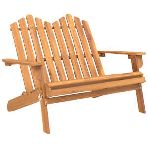 Zahradní lavice Adirondack 126 cm masivní akáciové dřevo - obrázek 2