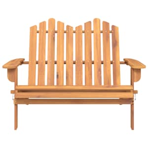 Zahradní lavice Adirondack 126 cm masivní akáciové dřevo - obrázek 3