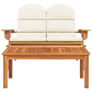 2dílná sada zahradního nábytku Adirondack masivní akácie - obrázek 3