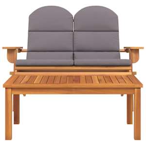 2dílná sada zahradního nábytku Adirondack masivní akácie - obrázek 3