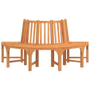 vidaXL puu &uuml;mber paigaldatav pool&uuml;mar pink, &Oslash;208 cm, eukal&uuml;ptipuit