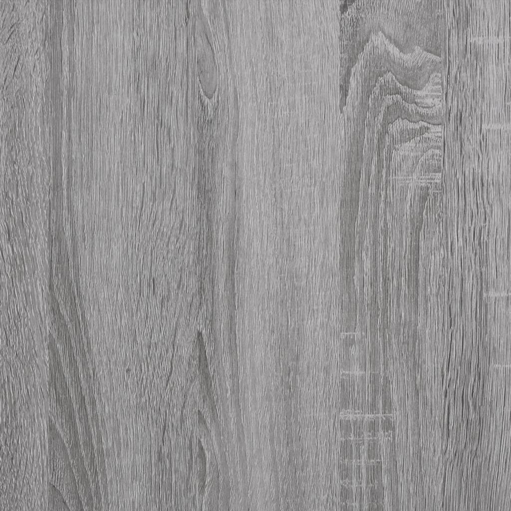  Bočný stolík sivý sonoma 40x42x50 cm spracované drevo