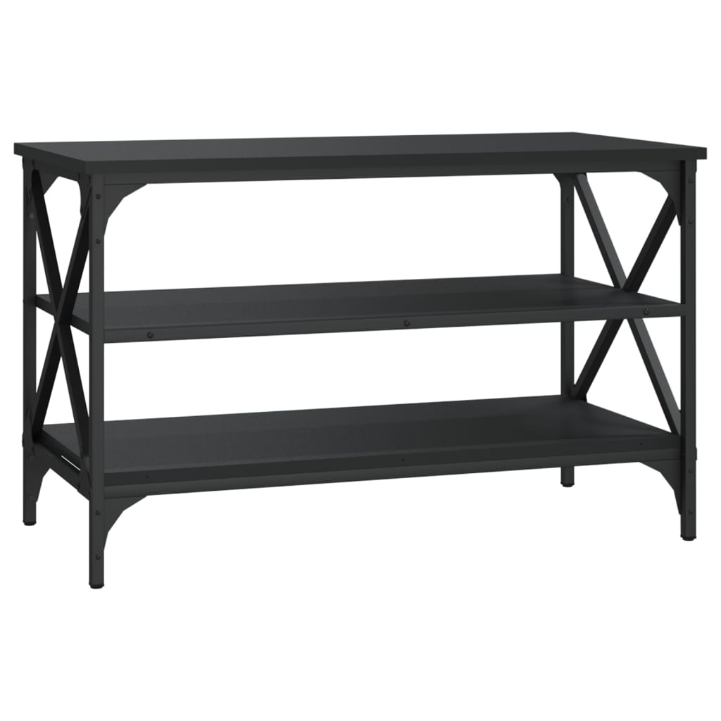 vidaXL TV skříňka černá 80 x 40 x 50 cm kompozitní dřevo