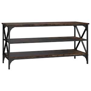 TV skříňka kouřový dub 100 x 40 x 50 cm kompozitní dřevo - obrázek 2