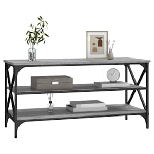 TV skříňka šedá sonoma 100 x 40 x 50 cm kompozitní dřevo - obrázek 4