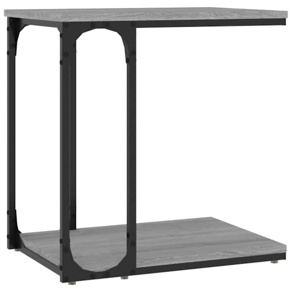 vidaXL lisalaud, hall Sonoma tamm, 50x35x52 cm, tehispuit