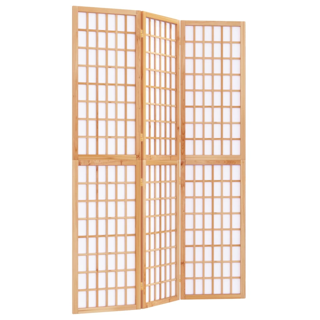 vidaXL Skládací 3dílný paraván v japonském stylu 120 x 170 cm