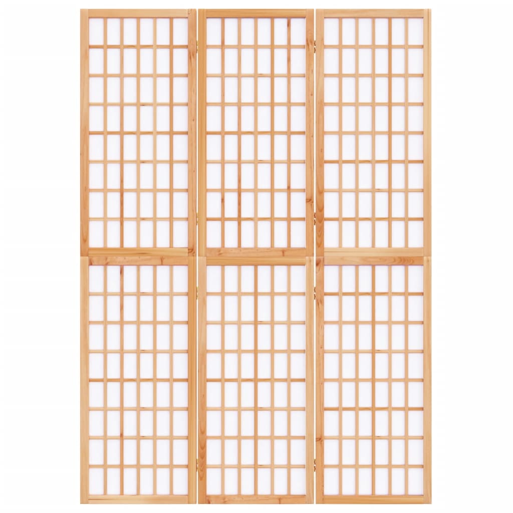 vidaXL 3 paneles japán stílusú összecsukható paraván 120 x 170 cm