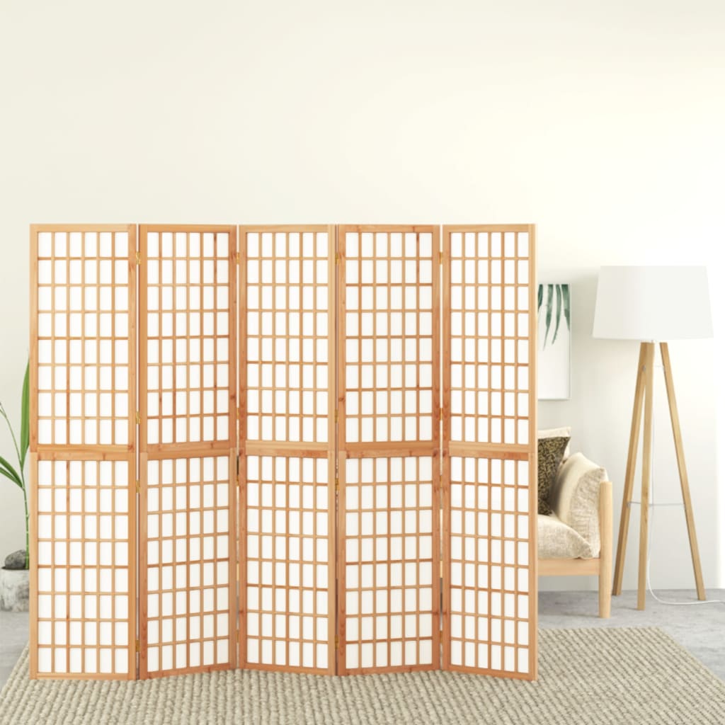  Folding 6-Panel Room Divider Japanese Style Shoji Multi Colours/Sizes vidaXL