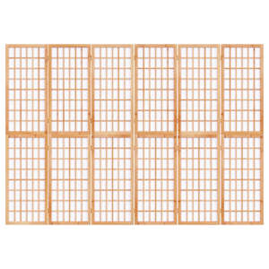 Skládací 6dílný paraván v japonském stylu 240 x 170 cm - obrázek 3
