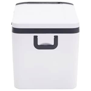 Chladicí box s rukojetí černý a bílý 18 l PP a PE - obrázek 4