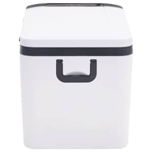 Chladicí box s rukojetí černý a bílý 25 l PP a PE - obrázek 4