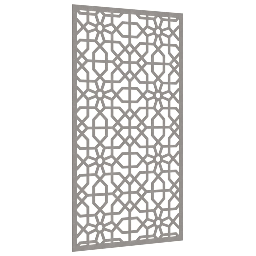 vidaXL Wanddecoratie tuin Moors ontwerp 105x55 cm cortenstaal afbeelding