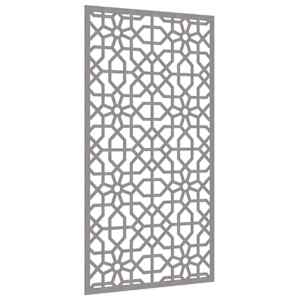 Zahradní nástěnná dekorace 105 x 55 cm corten Maurský design - obrázek 3