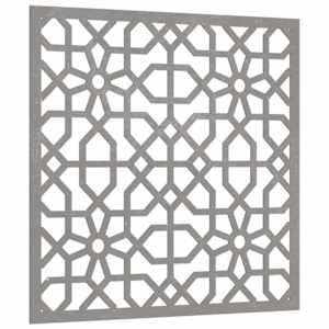 Zahradní nástěnná dekorace 55 x 55 cm corten Maurský design - obrázek 3