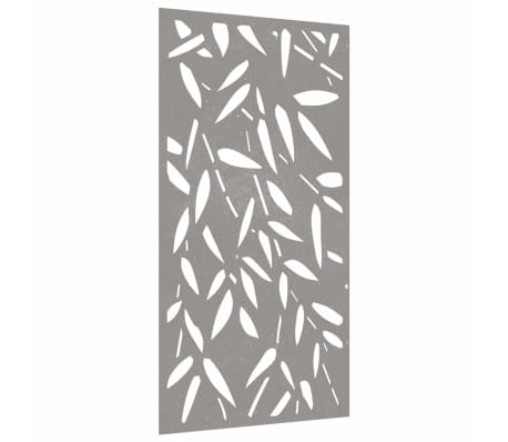 VidaXL Décoration Murale Jardin 105x55 Cm Design De Roue Dentée