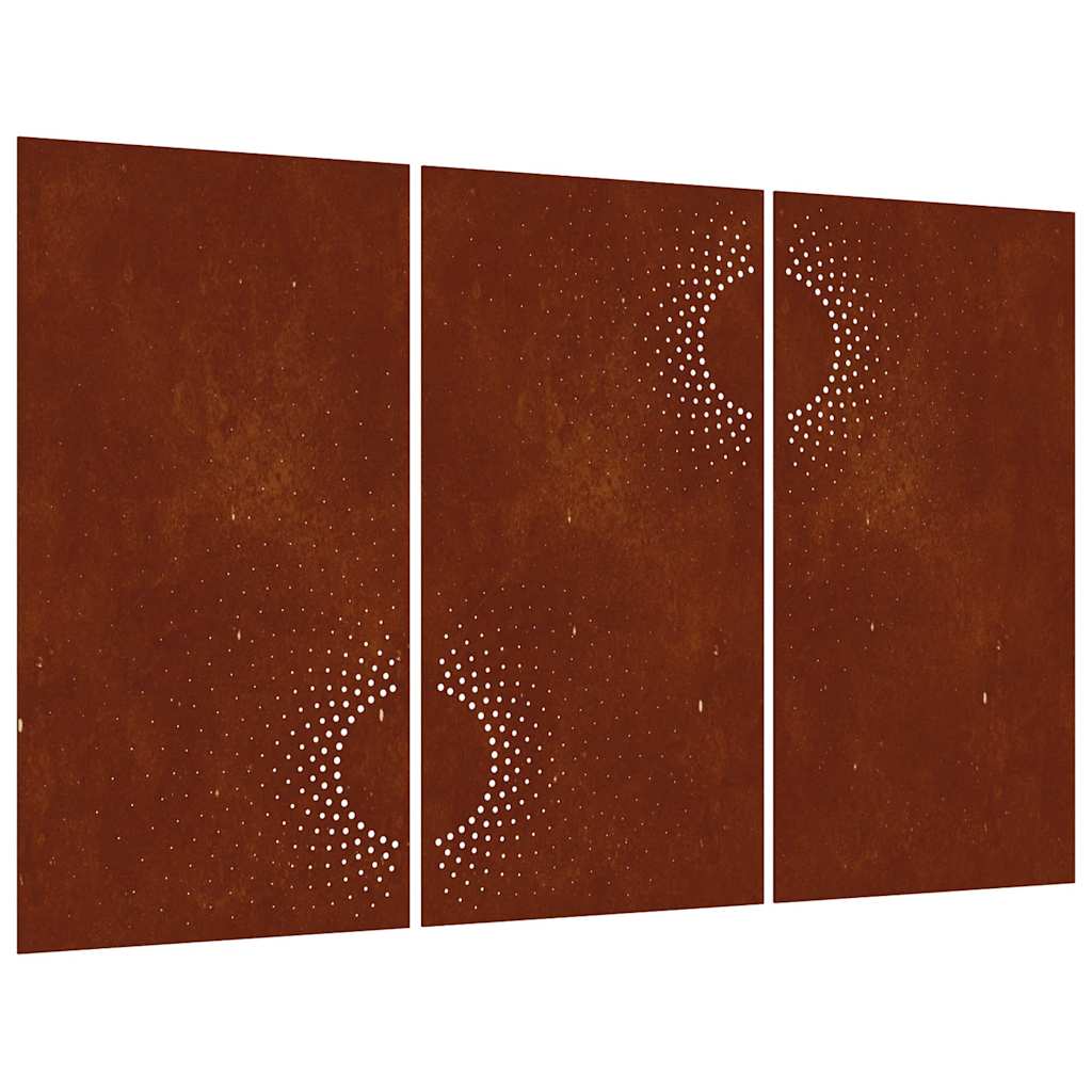 vidaXL   .  3 . 105 x 55 .  Corten