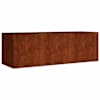 vidaXL taimekast, 120 x 40 x 40 cm, Corten-teras