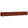 vidaXL taimekast, 360 x 40 x 40 cm, Corten-teras