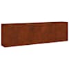 vidaXL taimekast, 280 x 40 x 80 cm, Corten-teras