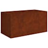 vidaXL taimekast, 80 x 40 x 40 cm, Corten teras
