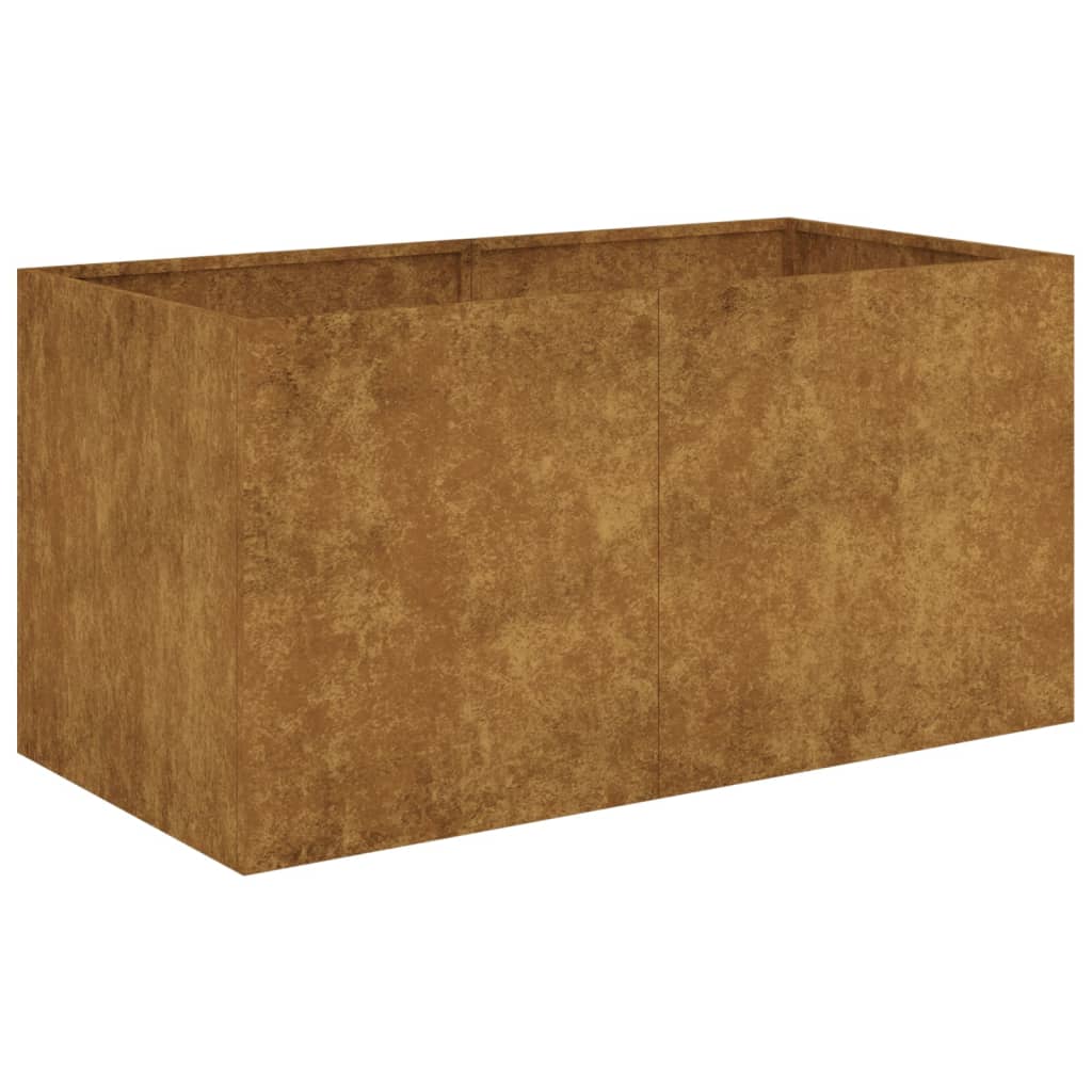 vidaXL Plantenbak 80x40x40 cm cortenstaal