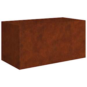 Truhlík 80 x 40 x 40 cm cortenová ocel - obrázek 2