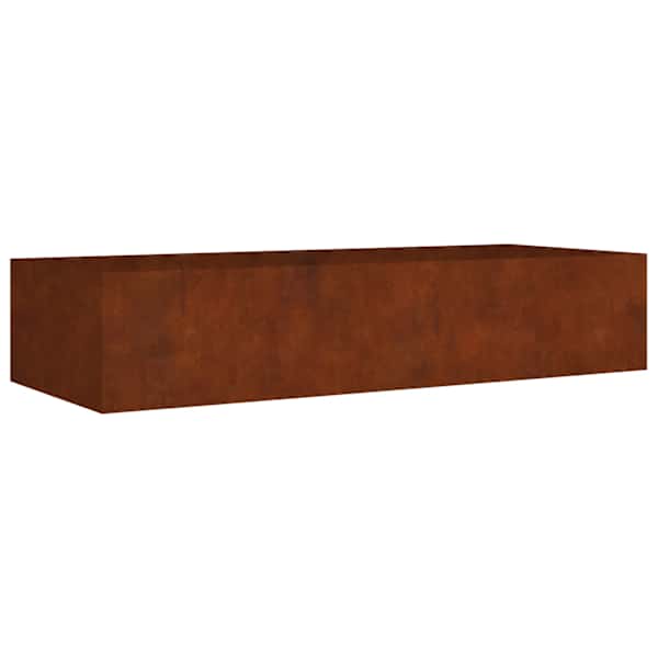 vidaXL taimekast, 200 x 80 x 40 cm, Corten-teras