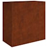 vidaXL taimekast, 40 x 80 x 80 cm, Corten teras