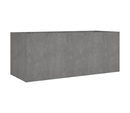 VIDAXL Lit Sureleve De Jardin Blanc 110x45x79 Cm