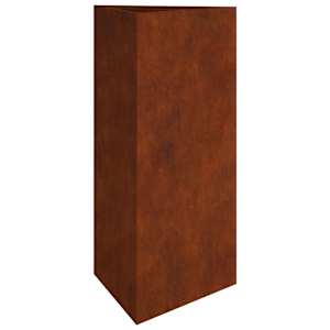 Zahradní truhlík 40 x 34,5 x 75 cm cortenová ocel - obrázek 2