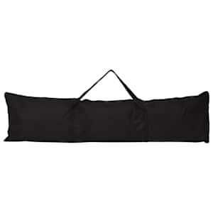 Přenosná baseballová síť oranžová/černá 183x182x183cm polyester - obrázek 7