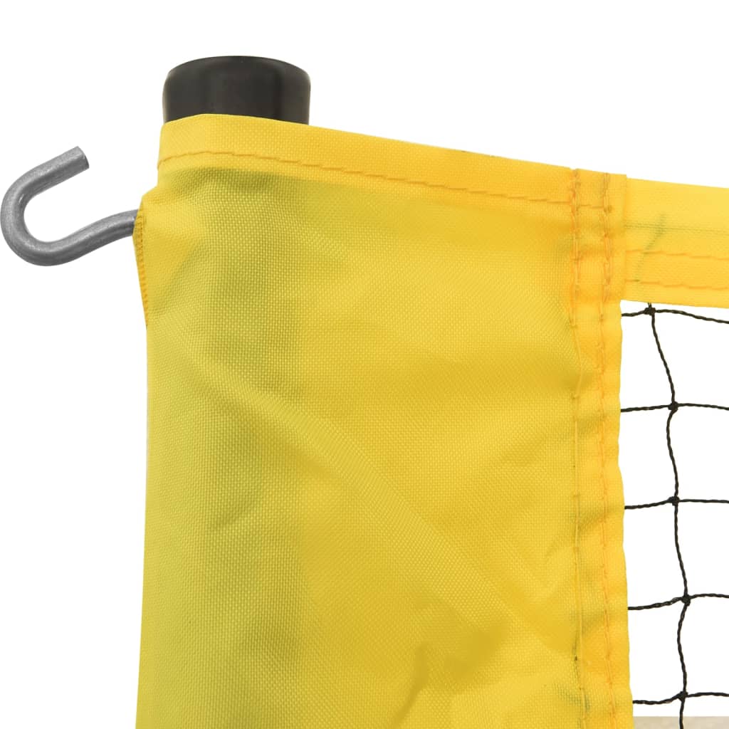 Alternativ bild 3 för VidaXl Badmintonnät Gul Och Svart 600X155 Cm Polyeten