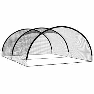 Baseballová odpalování síť černá 500 x 400 x 250 cm polyester - obrázek 2