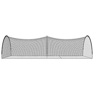 Baseballová odpalování síť černá 900 x 400 x 250 cm polyester - obrázek 4